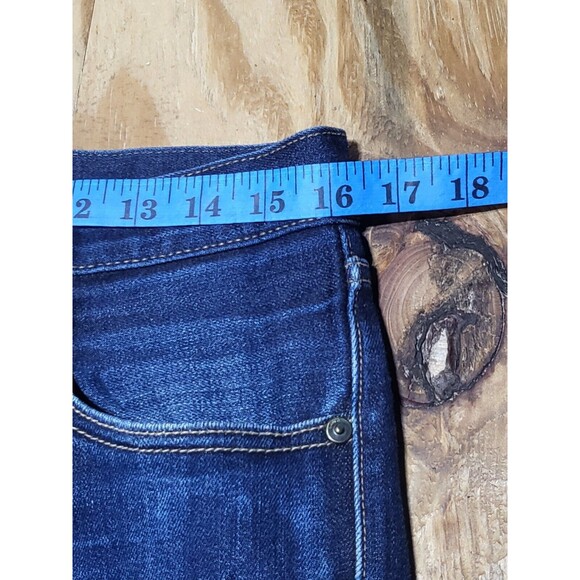uniqlo selvedge jeans Men 32x32 Cotton Denim Blue raw Slim Straight @G5 - Picture 5 of 9